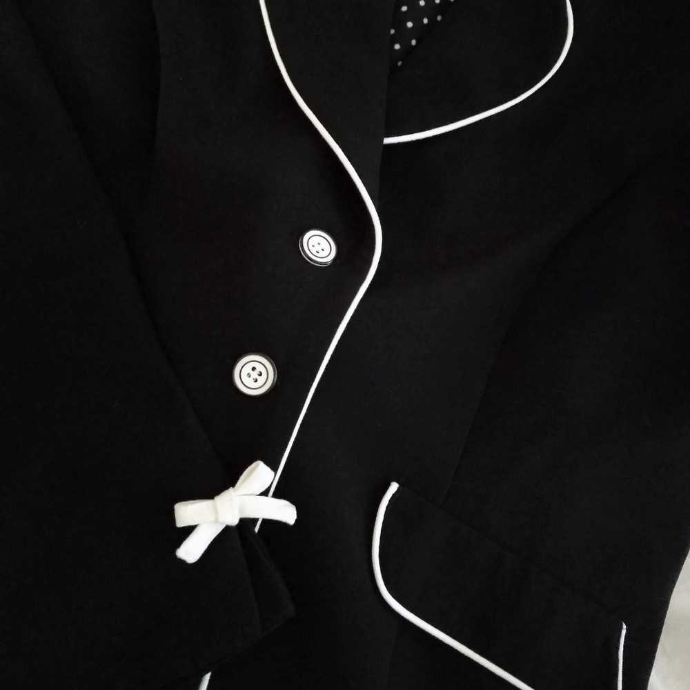 Retro-style Polka Dot Dress Suit - Picture 3 of 5